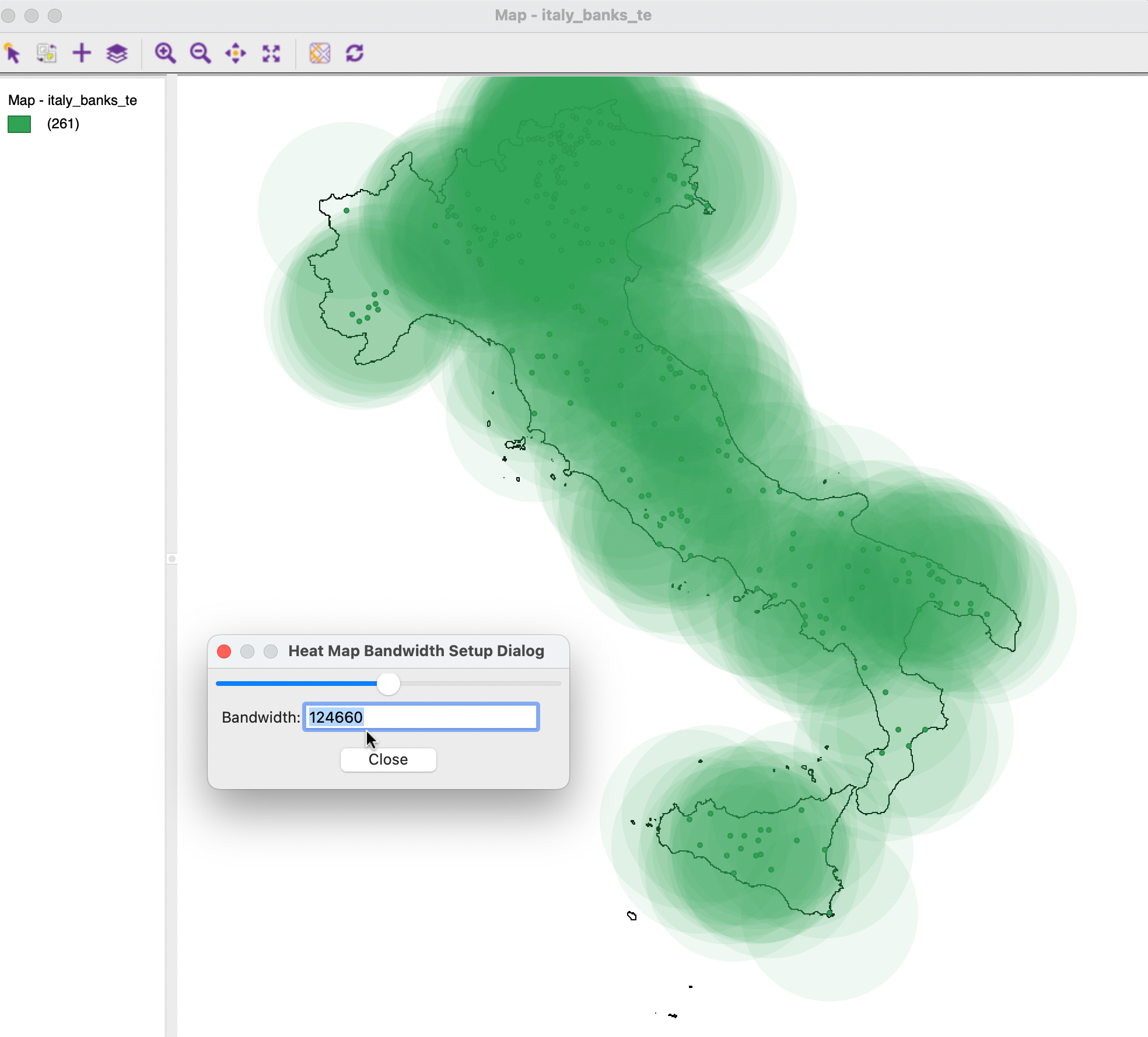 Default Heat Map