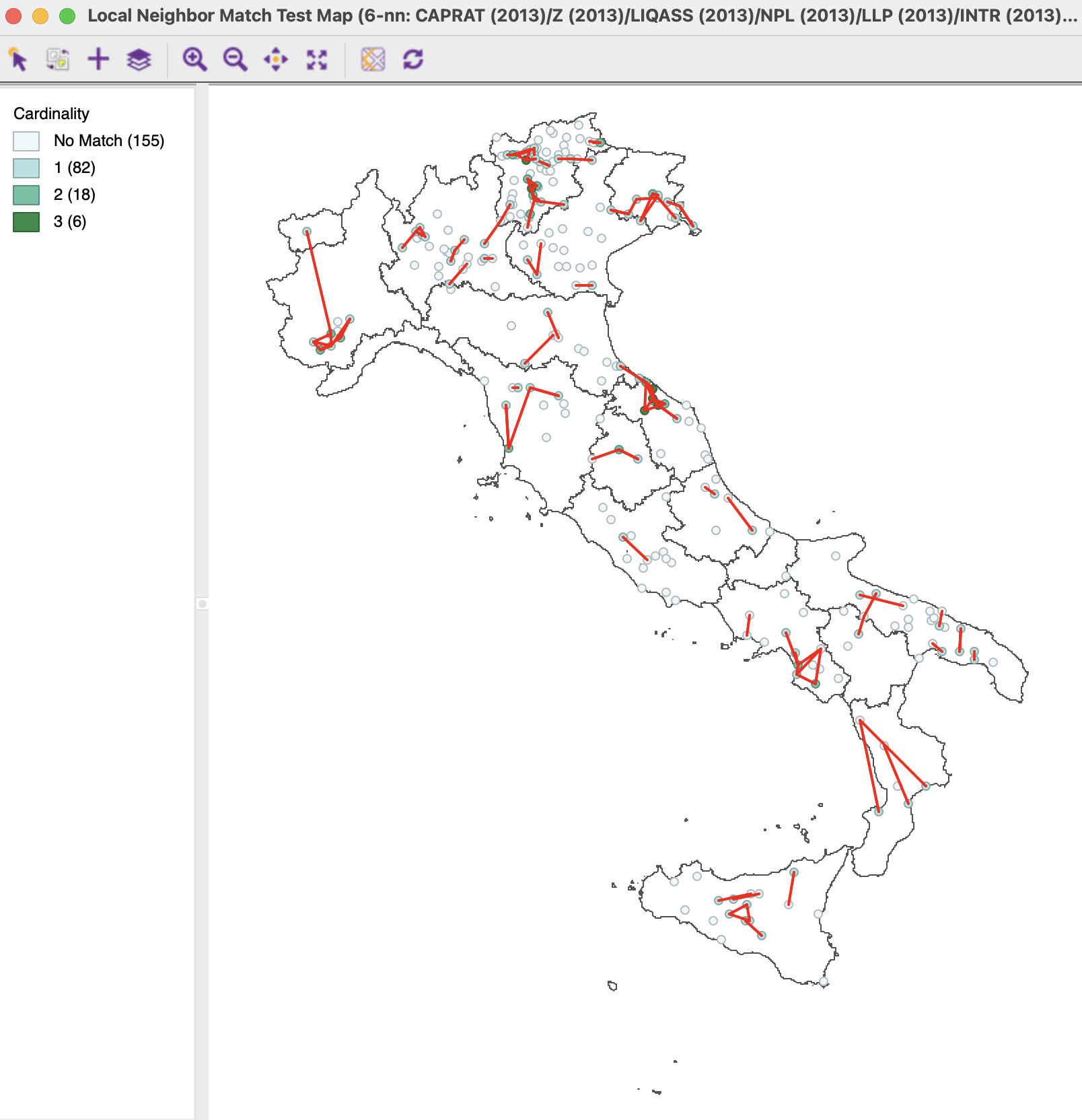 Multivariate Local Neighbor Match Test