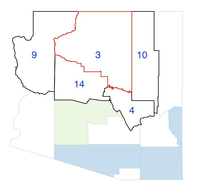 Arizona max-p growth phase - pick 3