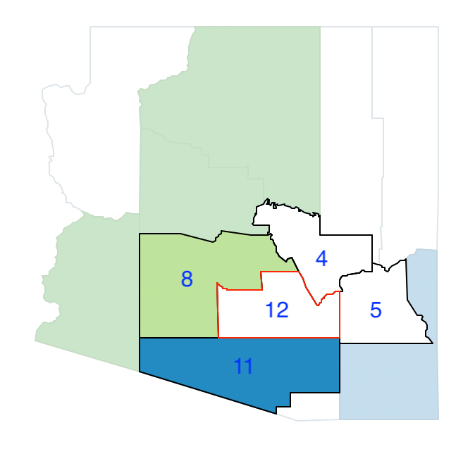 Arizona max-p growth phase - pick 12